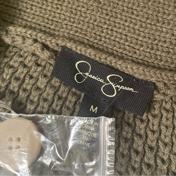 Jessica Simpson Marina Varsity cardigan duster - Picture 8 of 8